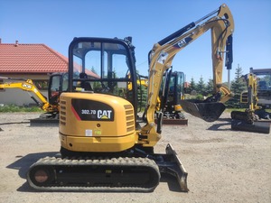 Mini pelle sur chenilles en gros CAT 302.7 CR Mini pelleteuse petites pelleteuses avec bon moteur prêt à vendre - Product Image 6