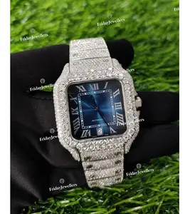 Top Seller Supplier Manufacturer Wholesaler Exporter Good Price Vvs Icedout Watches For Men's Women's Anniversary Gifts