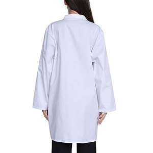 Bata de laboratorio de material transpirable y diseño elegante con tela premium y comodidad duradera. - Product Image 2