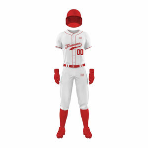 ชุดกีฬาเบสบอลระบายอากาศได้ดีดีไซน์โลโก้ออกแบบได้ตามต้องการ - Product Image 5