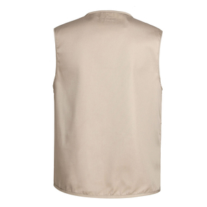 ผู้ผลิตเสื้อผ้าบุรุษ เสื้อกั๊กคาร์โก้สำหรับฤดูหนาว สวมใส่สบาย ระบายอากาศได้ดี แห้งเร็ว มีหลายกระเป๋า เสื้อคลุมแบบมีกระเป๋า - Product Image 2