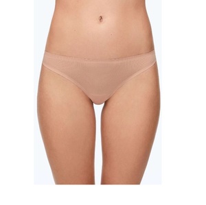 Tanga Sexy para Mujer, Nueva Llegada, Color Sólido, Tejido de Algodón, Ecológico, Antiestático, Logotipo Personalizado, Sin Costuras, Transpirable - Product Image 3