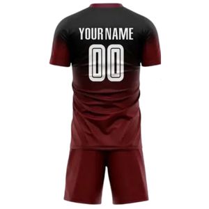 Camiseta de Fútbol Personalizada con Nombre y Números del Equipo, Sublimada, Unisex, para Adultos, 100% Poliéster, Transpirable, de Secado Rápido, Ecológica - Product Image 3