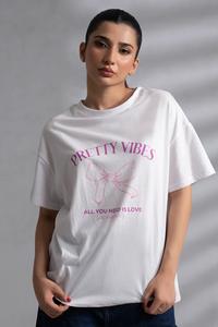 Graphic <b>Loose</b> Summer Eco-Friendly T-<b>Shirt</b> <b>for</b> <b>Women</b> - Product Image 3