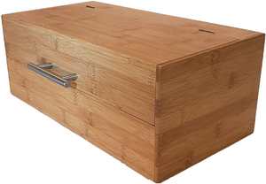 Nautical Style Wood Storage Box with <b>Hinged</b> Lid and Handle Polished Technique Brown jewelry box Gift For Womens - Product Image 6