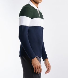 Haute qualité 100% coton pour hommes pour Polo T-Shirt impression personnalisée broderie avec Logo OEM tricoté chemise unie vierge - Product Image 6