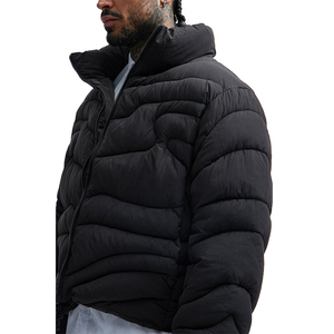 Chaqueta acolchada de invierno de calidad Premium, chaqueta acolchada impermeable para hombre, chaquetas de gran tamaño con burbujas para hombre - Product Image 2