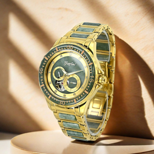 Reloj Mecánico Automático GEZFEEL Diseño Clásico C1168G para Hombre y Mujer, Reloj de Jade de Lujo, Certificado por el Fabricante - Product Image 2