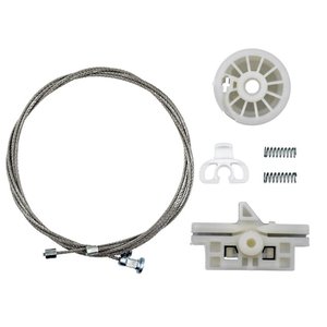 Kit de réparation du câble de lève-vitre avant gauche pour Peugeot Bipper Remplacement des vitres de voiture - Product Image 1
