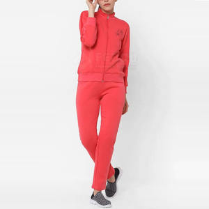 ชุดวอร์มผู้หญิงแบบมีฮู้ด ผ้าฝ้าย 100% สีพื้น 2 ชิ้น ระบายอากาศ แห้งเร็ว สำหรับฤดูหนาว รุ่นใหม่ล่าสุดปี 2025 - Product Image 1