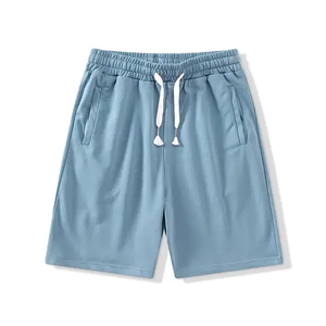 Short Vintage Personnalisé Lavé à l'Acide pour Homme en Éponge Française quantité minimale de commande Bas Style Fitness Gris Délavé avec Décoration à Motif Sublimé - Product Image 4