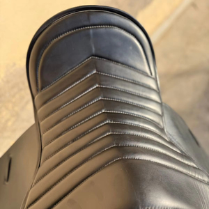 Premium Black Leather English Horse Saddle with Deep Padded Seat | Equestrian Riding Saddle - Product Image 6