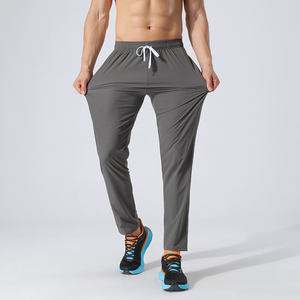 Pantalons de sport tissés en nylon Pantalons de fitness amples pour entraînement en plein air pour hommes Pantalons décontractés respirants à séchage rapide - Product Image 3