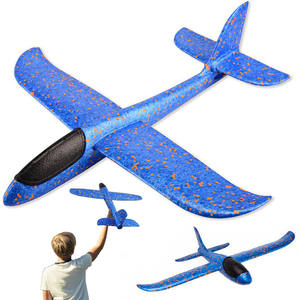 Aviones de Juguete Grandes Azules de 47 cm, Aviones de Espuma de Poliestireno, Bloques de Plástico Suave, Categoría de Producto - Product Image 1
