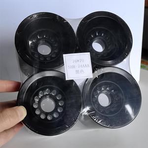 Roues 76x70mm pour longboard de descente, 74A, rebond 95%, qualité de rebond maximale, grand noyau, pour adultes - Product Image 4