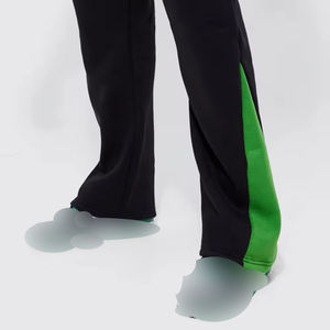 Pantalon de jogging de sport pour hommes avec logo personnalisé pantalon de survêtement décontracté à taille élastique pantalon de survêtement coupe ample jambe droite pantalon pour hommes lavé - Product Image 4