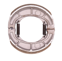 Vasus Plaquettes de frein arrière en aluminium neuves et fiables, garantie 1 an, pour Suzuki/Kawasaki/Scooter/Moto de rue/Cruiser à frein à tambour