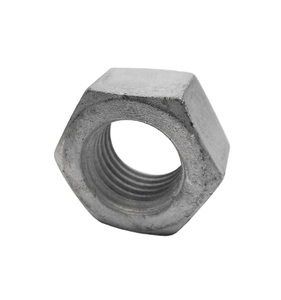 Acier au carbone jaune zinc noir oxyde galvanisé à chaud DIN934 écrou hexagonal entièrement fileté pour <span class=keywords><strong>tour</strong></span> de communication de transmission de puissance - Product Image 5