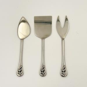 Juego de Cuchillos para Queso de Acero Inoxidable con Acabado Espejo de Calidad, con Mango Antiguo, Organizado y Fácil de Usar - Product Image 3