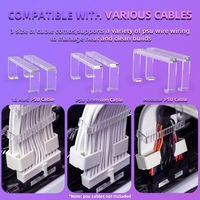 Câbles PC ARGB d'usine directe - 24 broches/8 broches/12VHPWR gainés avec synchronisation 5V3 broches et conception pliable pour l'éclairage RGB de jeu