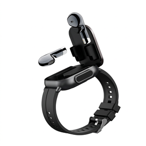 Montre connectée Sower avec écouteurs, écran TFT 44 mm, étanche IP67, moniteur de fréquence cardiaque, suivi du sommeil, moniteur de forme physique pour hommes et femmes - Product Image 4