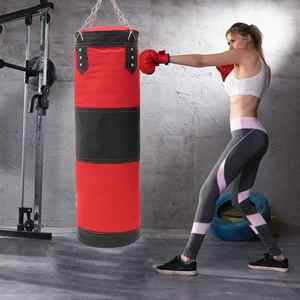 Sacs de frappe de boxe en cuir véritable de haute qualité sacs de frappe de kickboxing en gros sur mesure - Product Image 3