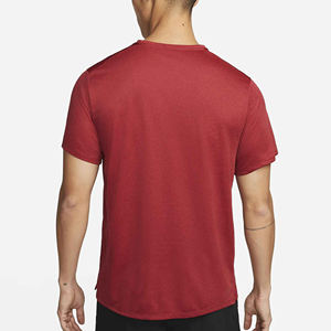 Camiseta de Algodón Orgánico 100% DTG de Alta Resistencia para Hombre, Azul Niebla, Manga Corta, Secado Rápido, Ajuste Regular, Diseño DIY - Product Image 4