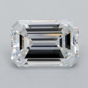 IGI taille émeraude 1.9 ct diamants de laboratoire E VS2 laboratoire de clarté créé paire de diamants CVD en vrac pour boucles d'oreilles de mariage cadeau d'anniversaire - Product Image 1