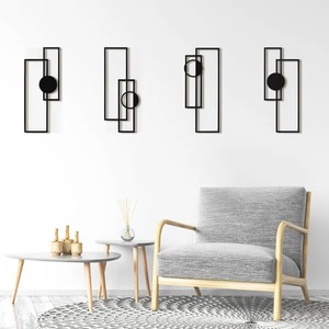 Tendance Vente Chaude Sculpture Murale En Métal De Haute Qualité Moderne Abstrait À La Main Oeuvre pour L'intérieur De La Maison - Product Image 5