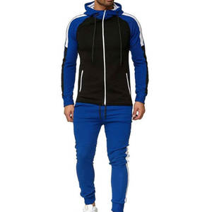 Diseña Tu Propio Logotipo, Conjuntos Deportivos de Forro Polar para Hombre, Conjunto Deportivo de Forro Polar con Cierre para Hombre, Más Vendidos, Otoño Invierno - Product Image 1