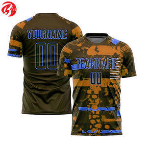 Uniforme de entrenamiento de equipo de fútbol para hombres a un precio razonable para adultos con camisetas de fútbol de corte automatizado - Product Image 6