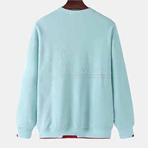 เสื้อสเวตเชิ้ตคุณภาพสูง คอกลม ดีไซน์ล่าสุดปี 2026 รับผลิตตามแบบ OEM สำหรับผู้ชาย - Product Image 6