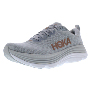 Scarpe da Donna HOKA Gaviota 5 Wide Colore: Harbor Mist/Rose Gold 100% Autentiche - Product Image 1