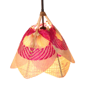 Lavihexco, abat-jour de lampe suspendue en bambou naturel, design traditionnel, décoration de luxe pour la maison, taille personnalisable, vente en gros, élégant - Product Image 1