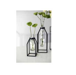 Pot pour maison salon chambre usage décoratif Vase à fleurs en métal avec motif floral au prix de gros - Product Image 1