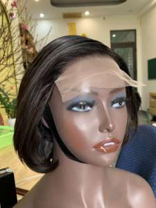 Elegante recto para Pixie Cut 100% Extensiones de cabello Remy vietnamita crudo sin procesar Tejido de trama única - Product Image 2