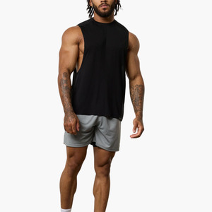 Camiseta sin Mangas Personalizada al por Mayor para Hombre, Camiseta Deportiva para Gimnasio, Culturismo, Fitness, Chaleco Deportivo para Hombre - Product Image 1
