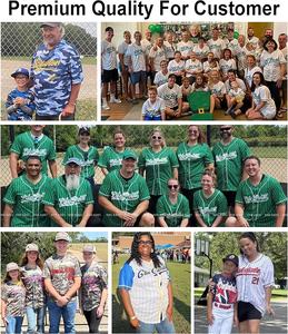 Uniforme de Béisbol y Sóftbol de Poliéster Sublimado Directo de Fábrica, Uniforme de Béisbol de Canadá y Estados Unidos, Conjunto de Uniforme de Béisbol Personalizado en Blanco - Product Image 4