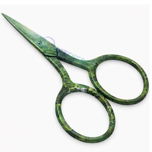 Tijeras de Diseño Artístico Inspiradas en la Selva con Follaje Verde y Cascada, Tijeras Únicas para Decoración del Hogar y Coleccionistas - Product Image 1