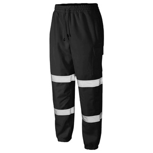 Pantalones de Trabajo de Seguridad Personalizables, Transpirables, de Forro Polar de Poliéster, Pantalones Deportivos Reflectantes de Alta Visibilidad, Ropa de Trabajo de Secado Rápido - Product Image 1