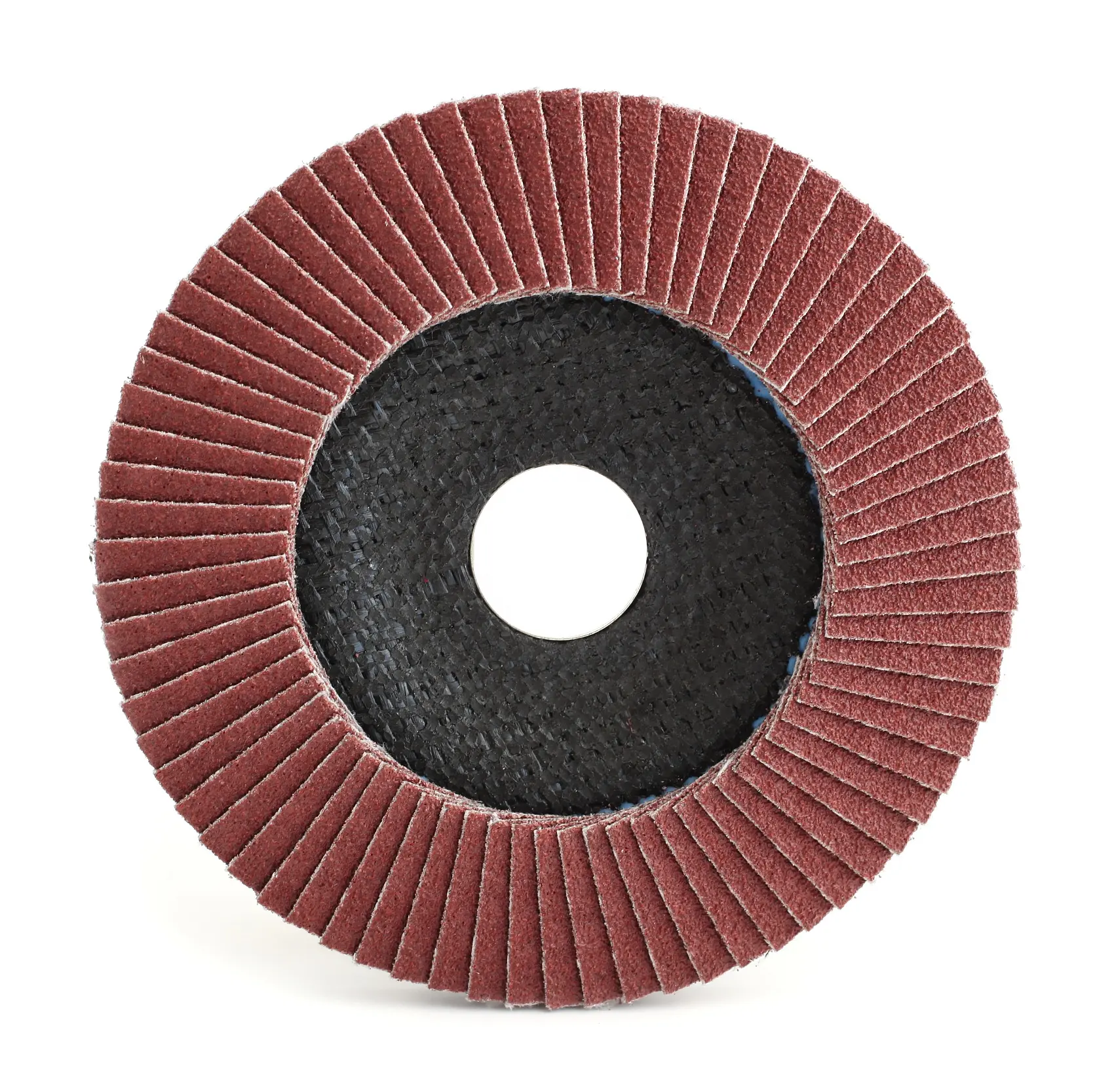 Metal ve ahşap için 40,60,80,100,120 Grit Flap diskler alüminyum oksit taşlama tekerleği Flap disk