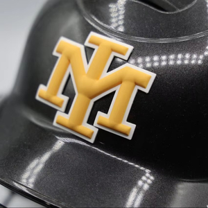 Pare-chocs de casque de baseball personnalisés avec adhésif 3M 2D 3D double bande pour logos d'équipes - Product Image 1