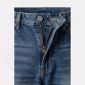 Jeans en denim 2025 pour hommes, pantalon slim, jeans skinny pour hommes, pantalon pour homme, vente en gros d'usine, respirant, droit, service OEM - Product Image 4