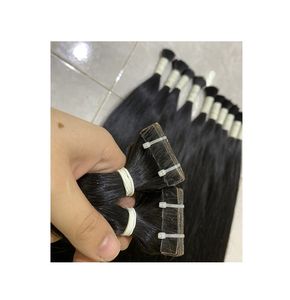 Super double cuticule alignée 100% Extension de cheveux vietnamiens vierges Remy grande vente sur cheveux humains bruts fabriqués au Vietnam - Product Image 1