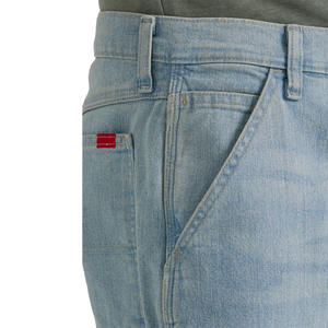 Short en jean lavé à l'acide pour hommes personnalisé Service OEM Impression Étiquette de broderie Options de marque personnelle Commande en gros - Product Image 5