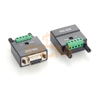 Convertidor RS232 a RS485, Adaptador de Interfaz Serial RS232 a TTL 3.3V/5V, 2 en 1, Comunicación Serial a 232-485/422, Full Dúplex