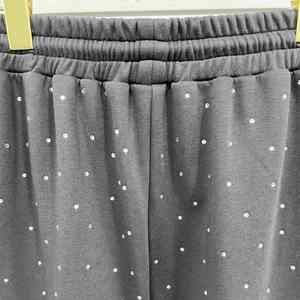 Survêtement en strass pour hommes à séchage rapide nouveauté vêtements d'hiver chauds de qualité supérieure survêtement respirant en coton avec logo personnalisé pour hommes - Product Image 5