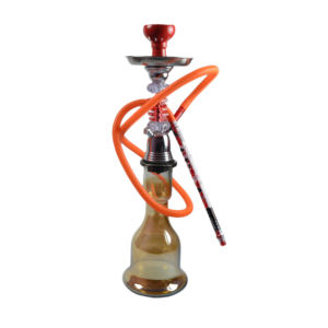 Cachimba de Diseño Combinado de Vidrio y Metal para Fumar, Decoración para Fiestas y Bodas, Cachimba Alta con Múltiples Diseños - Product Image 1