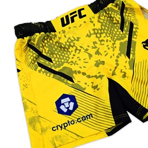 Shorts de MMA NOGI légers en satin polyester/coton pour hommes, séchage rapide, écologiques, équipement d'entraînement de gym, kickboxing, BJJ, lutte, couleur unie - Product Image 3