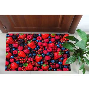 Tapis aux motifs de fruits forestiers, Tapis framboise, Tapis de cuisine, Tapis moderne, Tapis cadeau, Tapis fin non tissé - Product Image 4